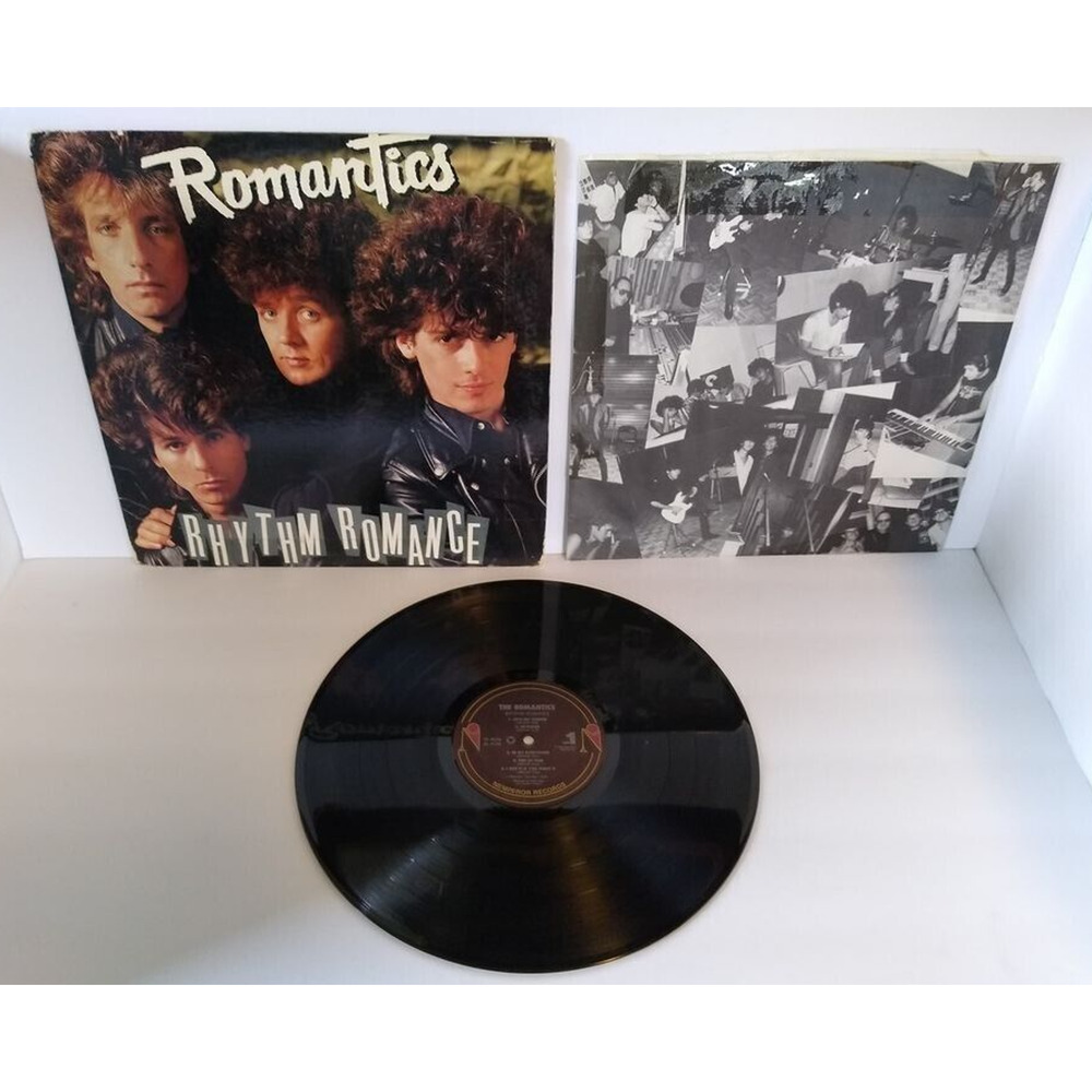 The Romantics ‎Rhythm Romance 1985 Vinyl LP Record Album Power Pop New Wave